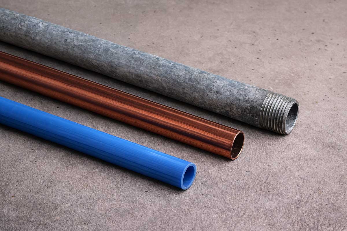What Sort Of Pipes Does Your Temecula Valley Residence Have? PEX, Copper, And Galvanized Defined